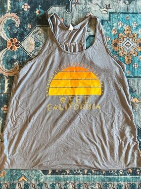 Bella Canvas weed californa Graphic tank top